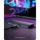 2. ICY BOX IB-DK4034a-CPD Kabelgebundener USB 3.2 Gen 1 (3.1 Gen 1) Typ-C-USB-Stick, Aluminium, Silber