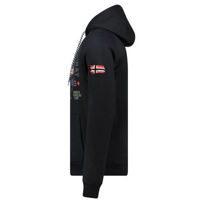 3. Geographical Norway Gexpe DB 100 M Sweatshirt WZ3003H/GN-Schwarz