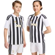 adidas Juventus 26/27 Kinder-Trikot weiß und schwarz KB8836