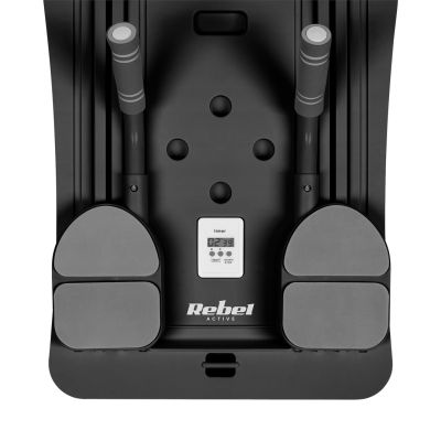12. Rebel Active Home Pilates Set, Multifunktionales 9-in-1 Fitnessgerät, Schwarz RBA-3069-BK