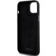 7. DKNY Liquid Silicone Metal Logo iPhone 15/14/13 Hülle - Schwarz