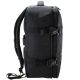 6. Schwarzer Flugzeug-Rucksack mit Laptopfach SEMI LINE
