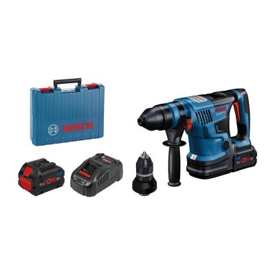 2. BOSCH. SDS+ HAMMER GBH 18V-34 CF 5,8J 2xPC8,0Ah + GRIFF 13mm KOFFER