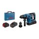 2. BOSCH. SDS+ HAMMER GBH 18V-34 CF 5,8J 2xPC8,0Ah + GRIFF 13mm KOFFER