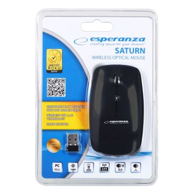 2. Esperanza EM120K Maus (optisch; 1600 DPI; schwarz)
