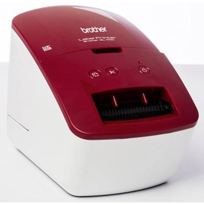 Brother QL-600RXX1 Thermodirekt-Etikettendrucker, 300 x 600 dpi, 71 mm/s, kabelgebunden, DK
