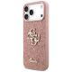 2. Guess Fixed Glitter Big 4G Case für iPhone 17 Pro Max - Rosa