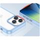 6. Outer Space Case iPhone 14 Pro Max Hartschale mit Gelrahmen blau