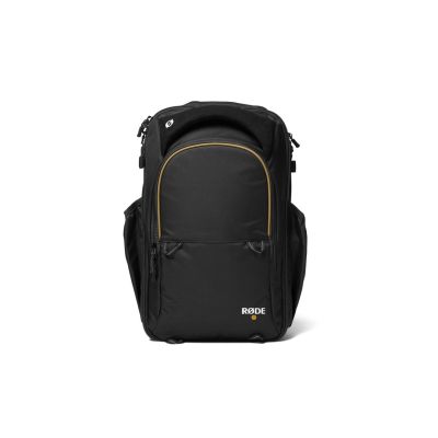 RODE Rucksack, schwarz, Alcantara, Polyester