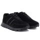 4. Schwarze Plateau-Sneaker aus Leder von S.Barski