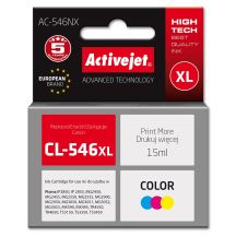 Activejet AC-546NX Tinte (Ersatz für Canon CL-546XL; Supreme; 15 ml; Farben: Rot, Blau, Gelb)