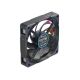 7. Seasonic MagFlow ARGB Computergehäuselüfter 12cm Schwarz 3 Stück.