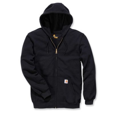 Carhartt Midweight Kapuzenjacke mit Reißverschluss, Schwarz