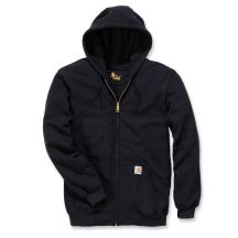 Carhartt Midweight Kapuzenjacke mit Reißverschluss, Schwarz