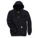 Carhartt Midweight Kapuzenjacke mit Reißverschluss, Schwarz