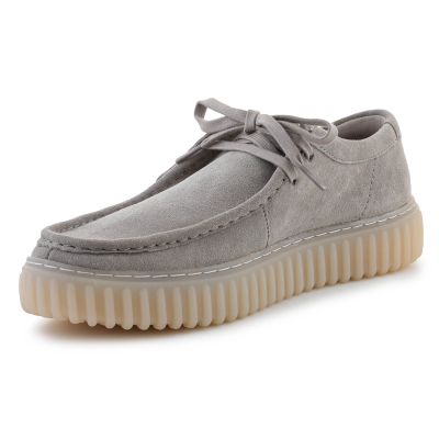3. Clarks Torhill Lo 26182810 Hellgraues Wildleder
