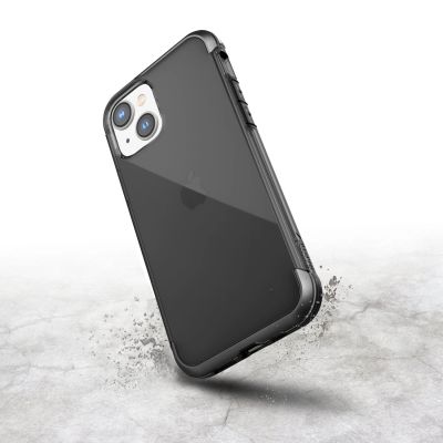 2. Raptic X-Doria Air Case iPhone 14 Plus gepanzerte Hülle grau