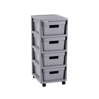 CURVER INFINITY REGAL 4X10L GRAU