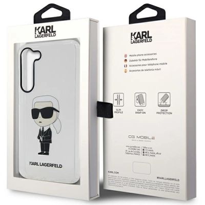 8. Karl Lagerfeld KLHCS23SHNIKTCT S23 S911 transparenter Hartschalenkoffer Ikonik Karl Lagerfeld