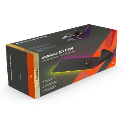 7. Steelseries QcK Prism Cloth XL Gaming-Mauspad Schwarz