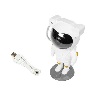 4. Nachtlampe anblasen Sternenprojektor Astronauten-Himmelsshow