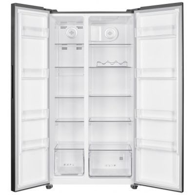 2. Side-by-Side-Kühlschrank MPM-563-SBS-14/N Edelstahl