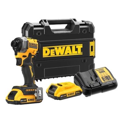 6. DeWalt DCF850D2T 18V 2x 2,0Ah 3-Gang-Schlagschrauber 205Nm
