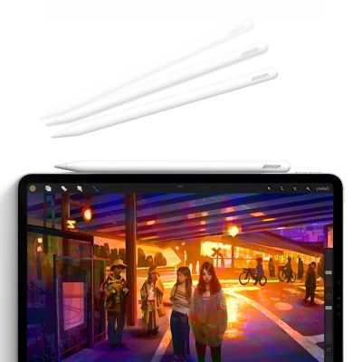 5. Joyroom JR-X9S Pro Aktiv-Stylus mit 2 austauschbaren Spitzen – Weiß