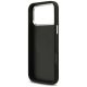 7. Guess Glitter Triangle Logo MagSafe Case für iPhone 17 Pro Max - Schwarz