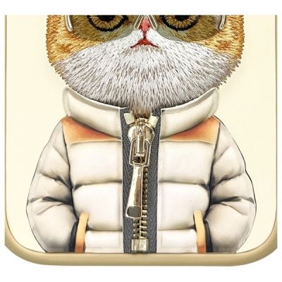 9. Nimmy Cool&Cute 2.0 Cat Case für iPhone 15 Pro - Grün