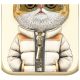 9. Nimmy Cool&Cute 2.0 Cat Case für iPhone 15 Pro - Grün
