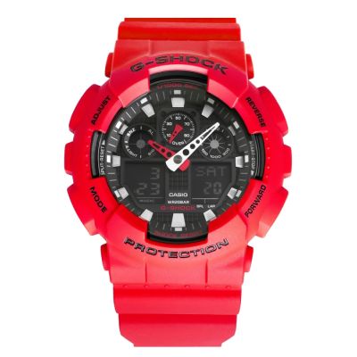 6. Herrenuhr CASIO G-SHOCK GA-100B-4AER + Box