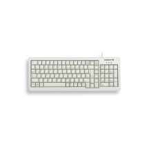 Tastatur CHERRY TAS G84-5200, kabelgebunden, DE-Layout, Hellgrau