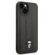 4. Karl Lagerfeld Puffy Ikonik Pin Case für iPhone 14 / 15 / 13 - Schwarz