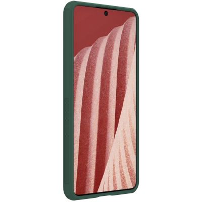 6. Nillkin Super Frosted Shield Pro robuste Schutzhülle für Samsung Galaxy A73 grün