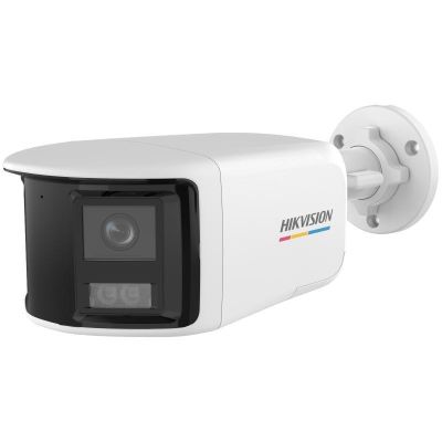 3. Hikvision Turbo HD mit ColorVu DS-2CE12KF3TP-DLS (180°) Industrielle Bullet-IP-Sicherheitskamera für Innen- und Außenbereich, 3328 x 1504 px, Wandmontage