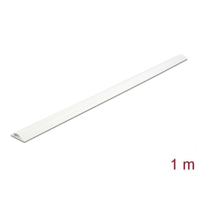 2. DeLOCK Kabelrinne 30 x 8 mm – Länge 1 m, weiß