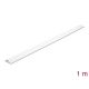 2. DeLOCK Kabelrinne 30 x 8 mm – Länge 1 m, weiß