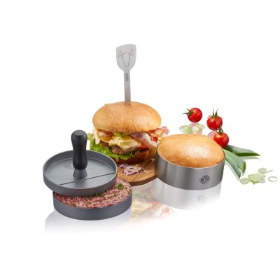 GEFU BBQ G-89494 3-teiliges Burger-Set