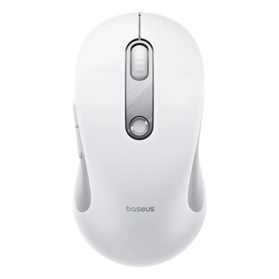 Baseus F02 Kabellose ergonomische Bluetooth-Maus – Weiß