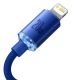 7. Baseus CAJY000203 Lightning – USB-C PD-Kabel 20 W 480 Mbit/s 1,2 m – blau