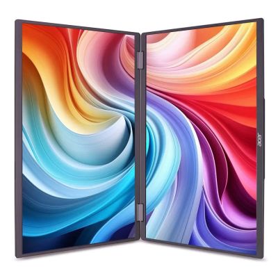 15. Acer PD163QBMIUUX Projektor PD3 Serie 16" IPS Schwarz 16:9 60 Hz 8 ms 2x1920 x 1080 Pixel 250 cd/m² Anzahl HDMI-Anschlüsse: 1
