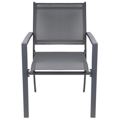 17. GARTENSTUHL 57X57X88CM TEXTLINE 2ER-SET