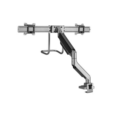 3. Zubehör: Tischhalterung 17"-32"/2TFT 360° Gasfeder 9 kg silber
