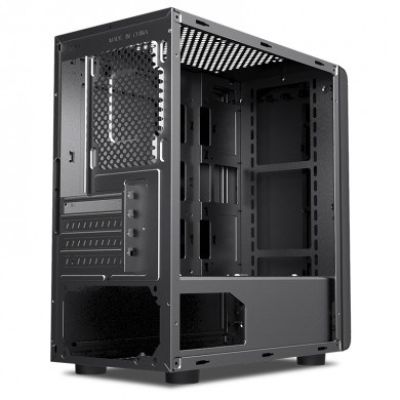 18. IBOX MINI TOWER PASSION V4 GAMING OPV4 Gehäuse (Micro ATX; schwarz)