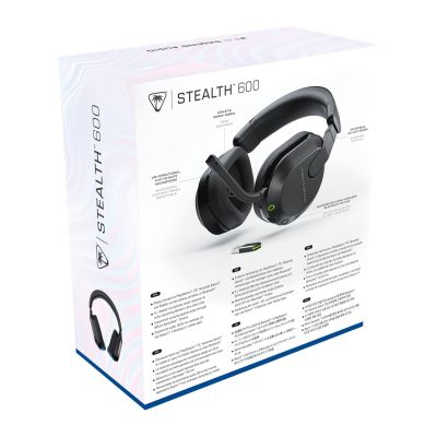 7. Turtle Beach Stealth 600 Gen 3 Kabelloses Bluetooth-Gaming-Headset mit Bügel, Schwarz