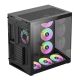 8. GameMax NEX C56 BK Midi-Tower-Computer-Sicherheits- und Halterungssystem Schwarz