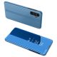 Clear View Case Hülle für Samsung Galaxy A14 Flip Cover blau