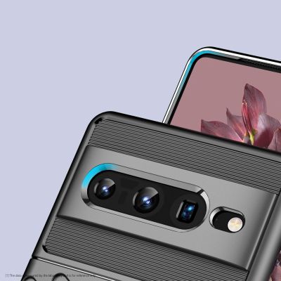 6. Thunder Case flexible gepanzerte Hülle für Google Pixel 7 Pro schwarz
