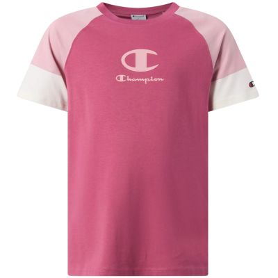 2. Champion Kurzarm-T-Shirt für Kinder, Rosa, 307719 PS029